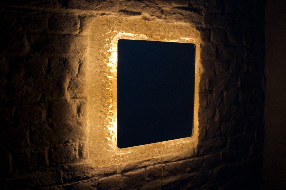 Miroir Lumineux En Acrylique 1970’s