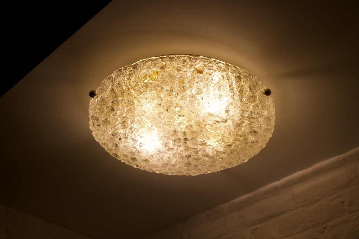 Frosted Glass Murano Ceiling Lamp-photo-1