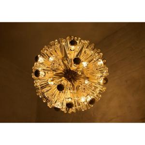 Emil Stejnar: Sputnik Chandelier "flake" / "dandelion"