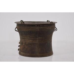 Tambour De Pluie En Bronze Birmanie  / Laos