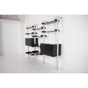 Roche Bobois “floor Air” Modular Bookcase.