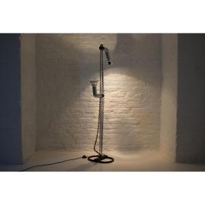 Staff “tube” Floor Lamp.