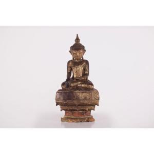Burmese Buddha Maravijaya.