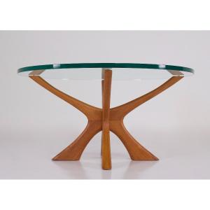 Danish Coffee Table “t 118” Illum Wikkelso.