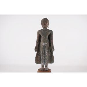 Grand Bouddha en Bronze Môn Dvaravati