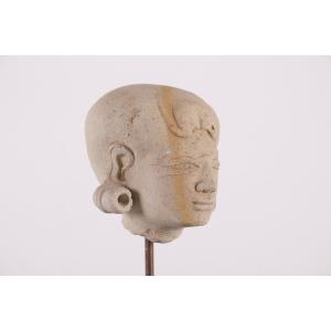 Head In Tuff Majapahit Kingdom