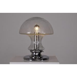 Grande Lampe en Verre Soufflé