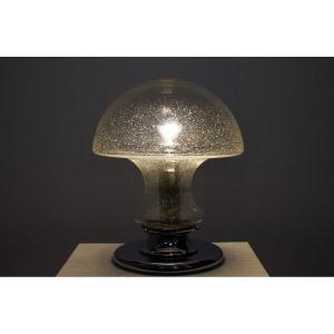 Large Blown Glass Lamp