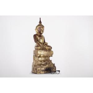 Buddha Maravijaya Burmese Konbaung Period