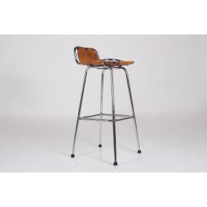Tabouret de Bar en Cuir Taille  Médium
