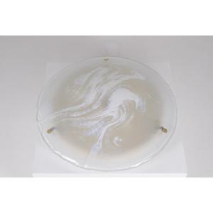 Plafonnier en Murano Veiné – Structure Laiton