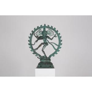 Bronze Statue Of Shiva Nataraja, India, 1950s.