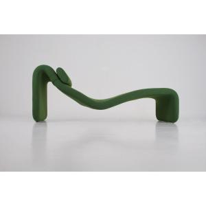 Chaise longue modèle "Djinn" ; Olivier Mourgue, Airborne édition, années 60.