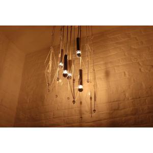 Pendant Lamp Cascade Style Emil Stejnar