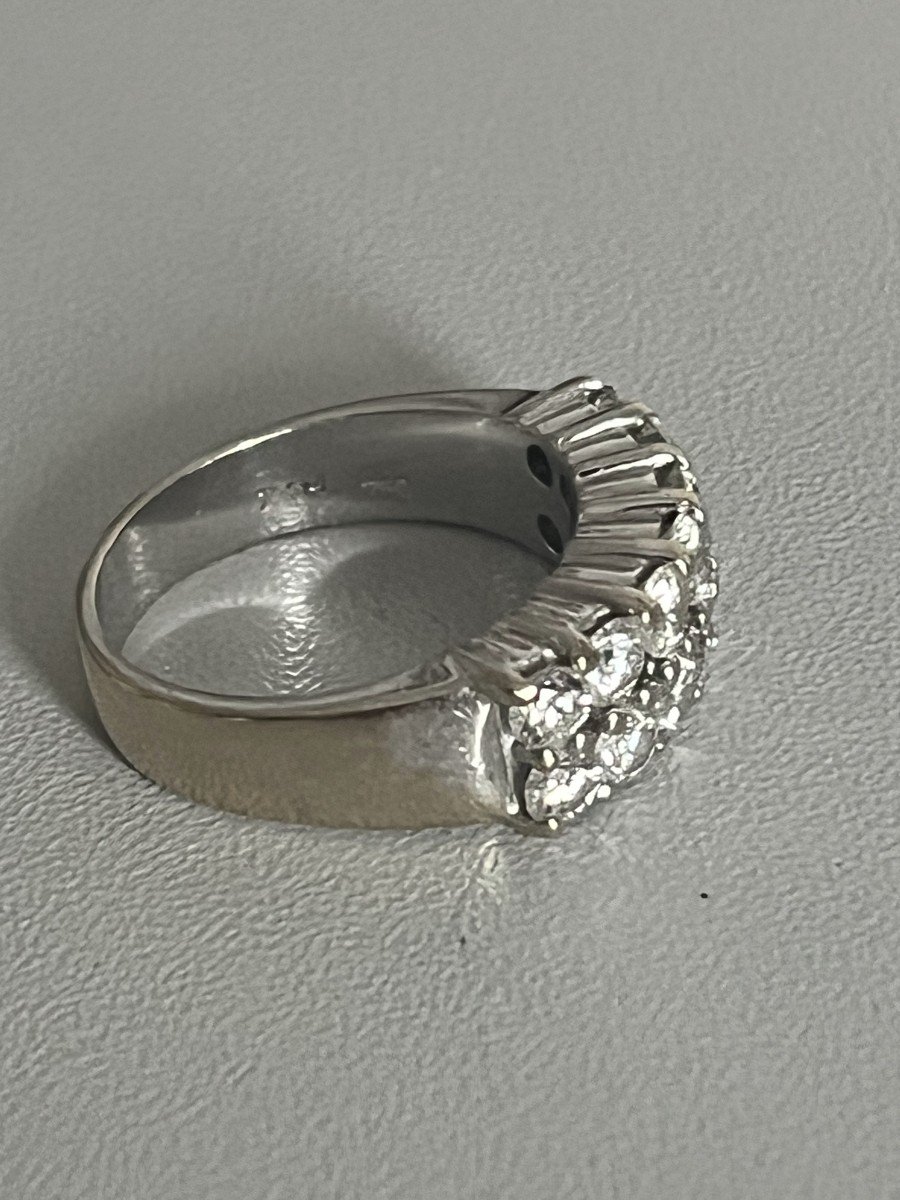 5169- White Gold Diamond Ring 1.60 Ct-photo-4
