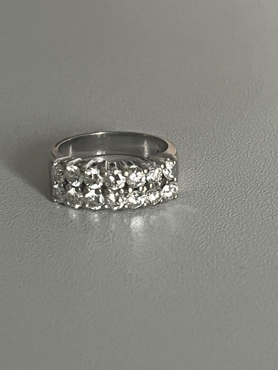 5169- White Gold Diamond Ring 1.60 Ct-photo-1