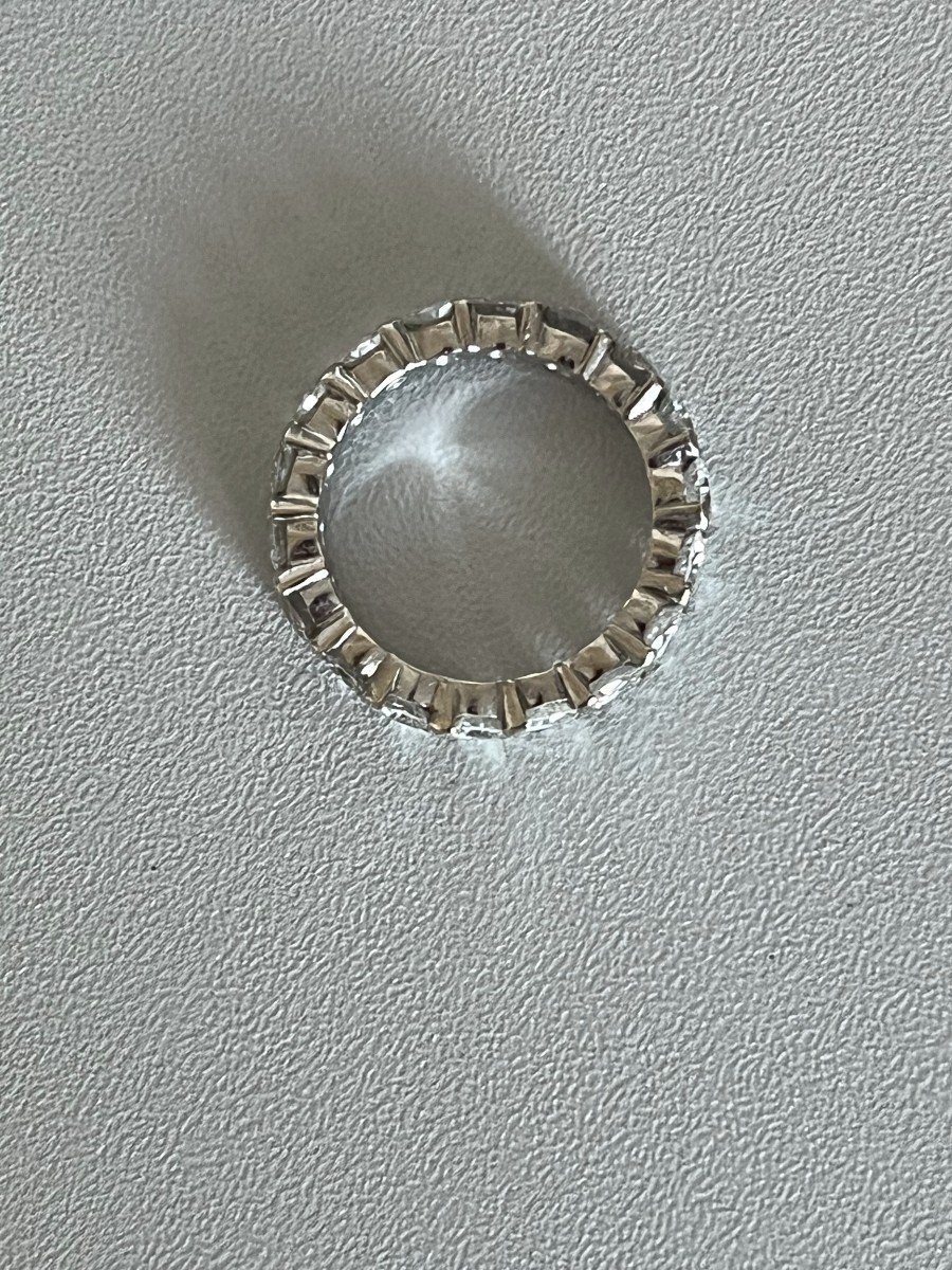5522- American Alliance 3.20 Ct Of Diamonds On White Gold-photo-3