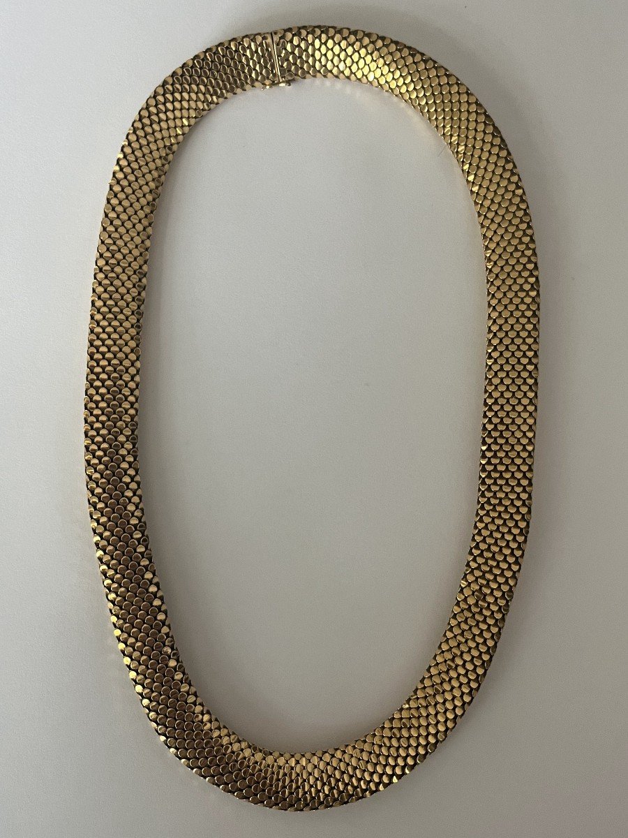 5898- Collier Ras-de-cou Or Jaune-photo-3