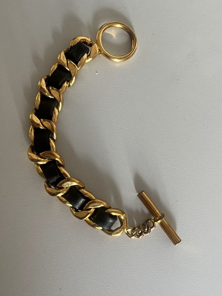6922- Chanel X Karl Lagerfeld & Castellane Bracelet-photo-4