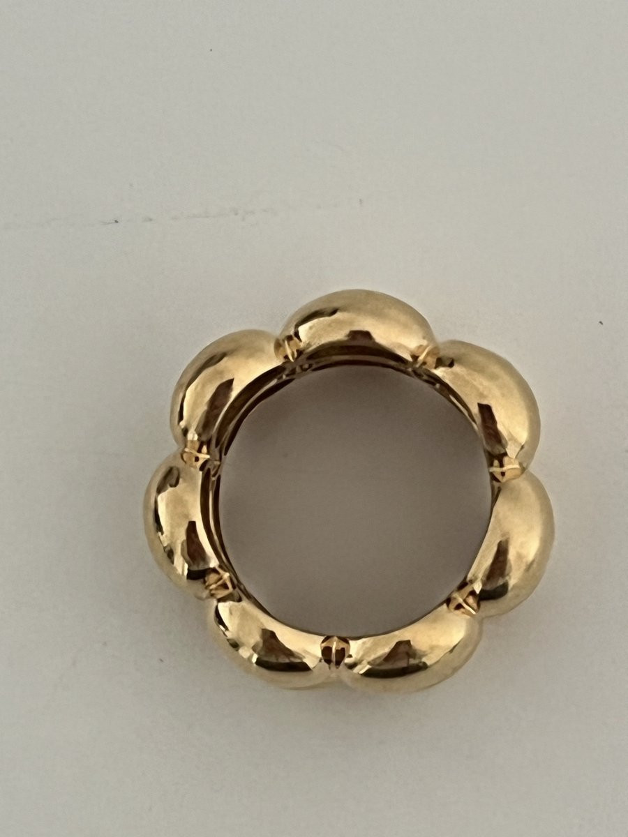 6971- Bague CHAUMET Or Jaune-photo-2