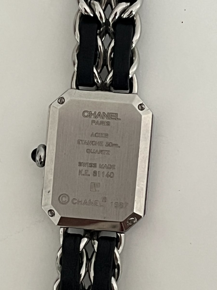 6973- Chanel Première Signed Ladies Watch Size L-photo-4