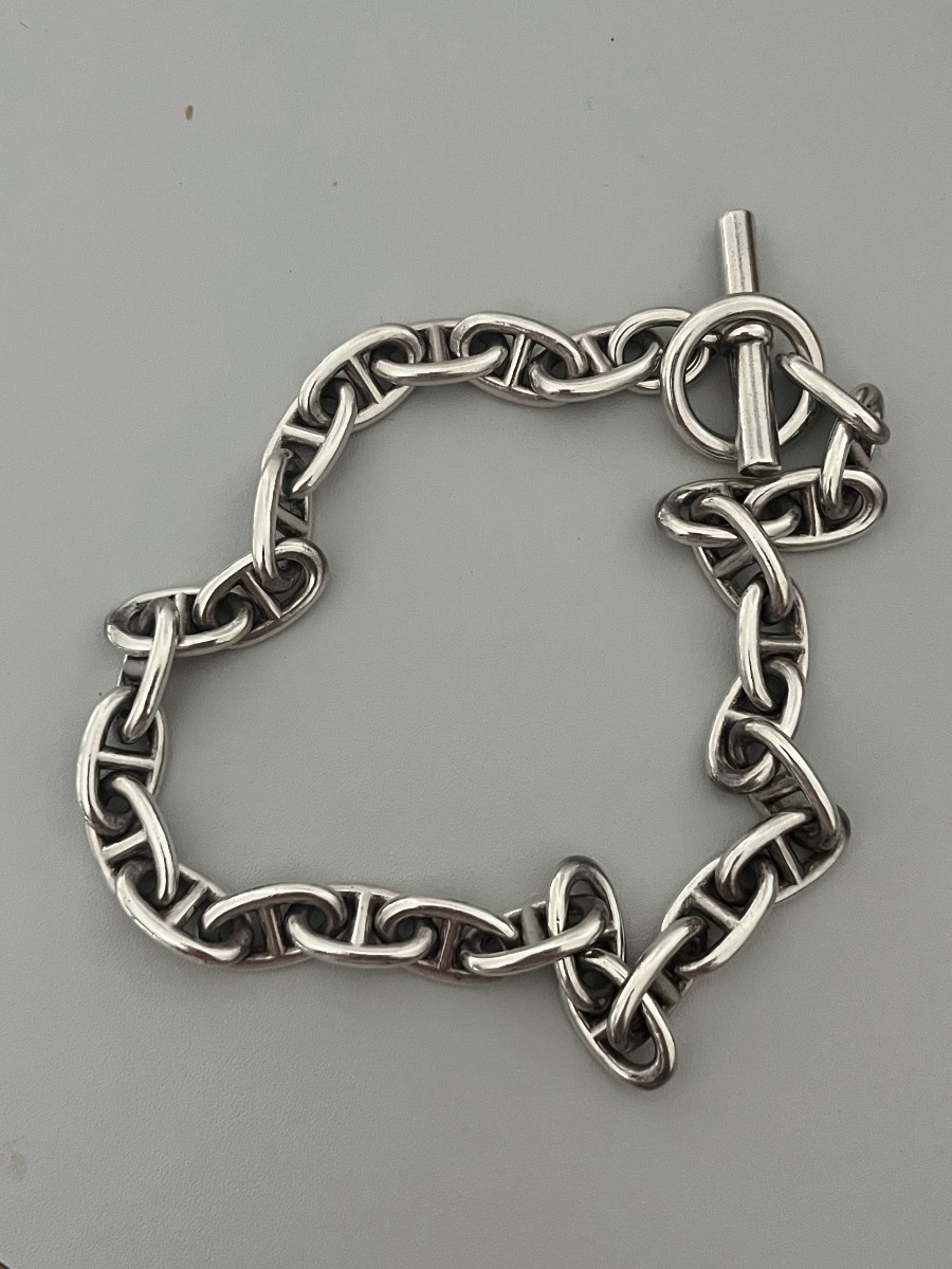 7225- Collier Hermès Chaine d'Ancre