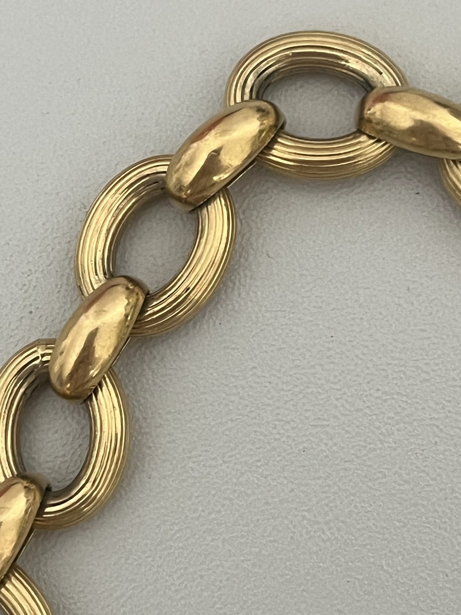 6473- Yellow Gold Bracelet 21 G-photo-2