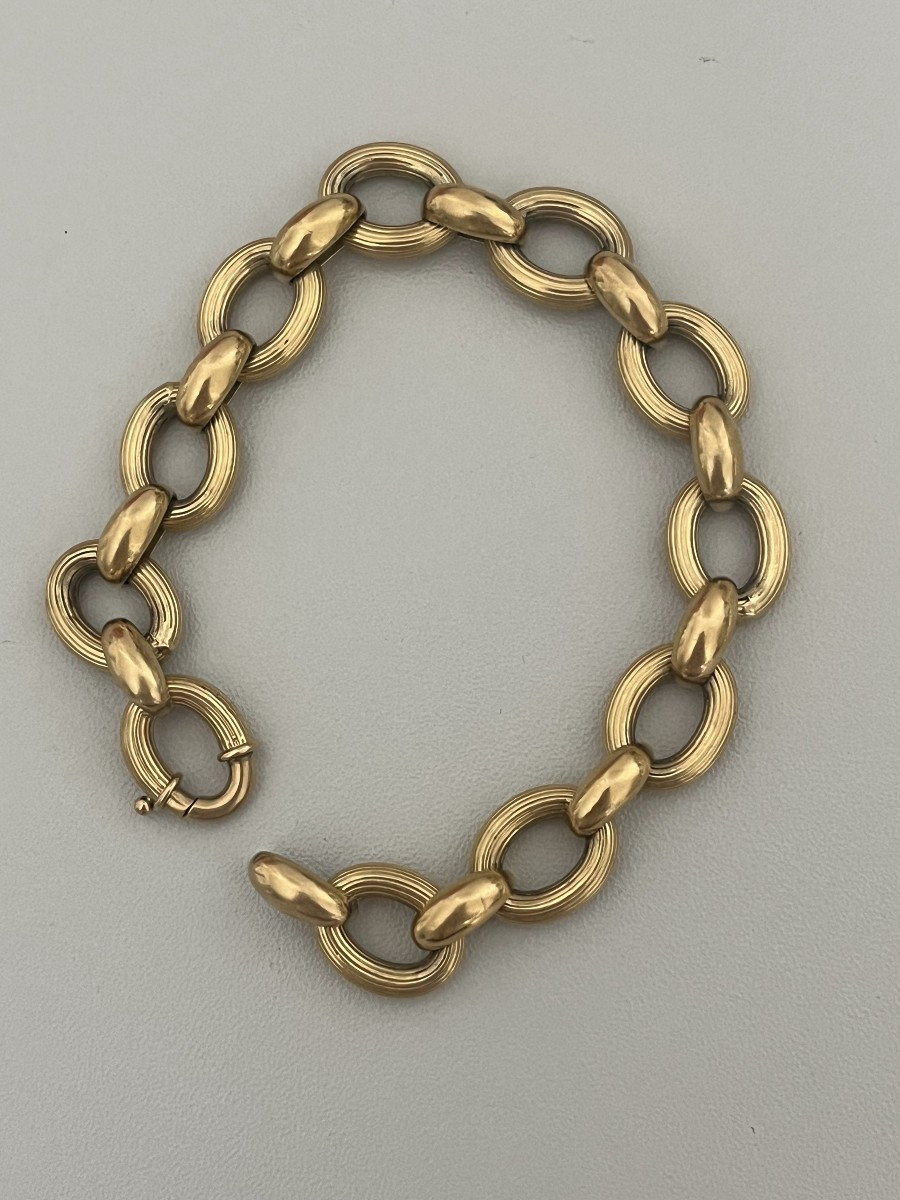 6473- Yellow Gold Bracelet 21 G