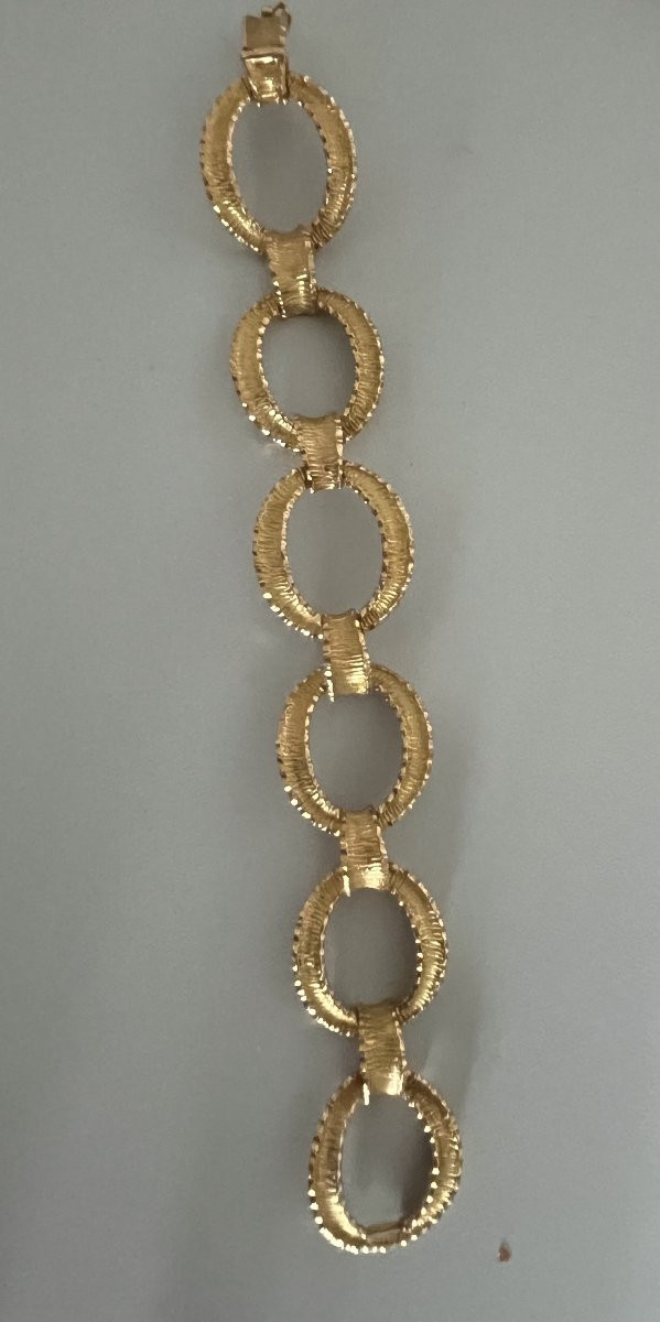 7169- Bracelet Vintage Or Jaune 28 g-photo-4