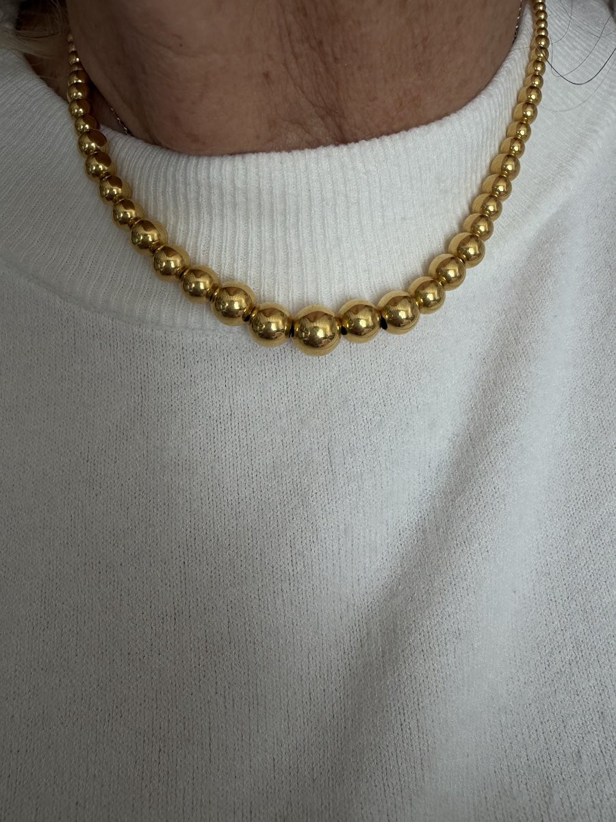 7421 - Necklace Marseillais 18ct Yellow Gold-photo-2