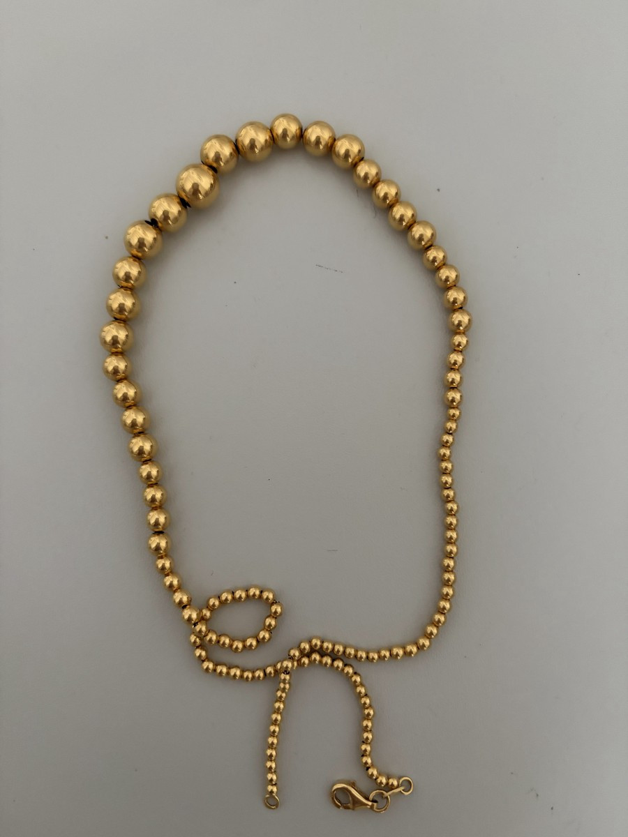 7421 - Necklace Marseillais 18ct Yellow Gold