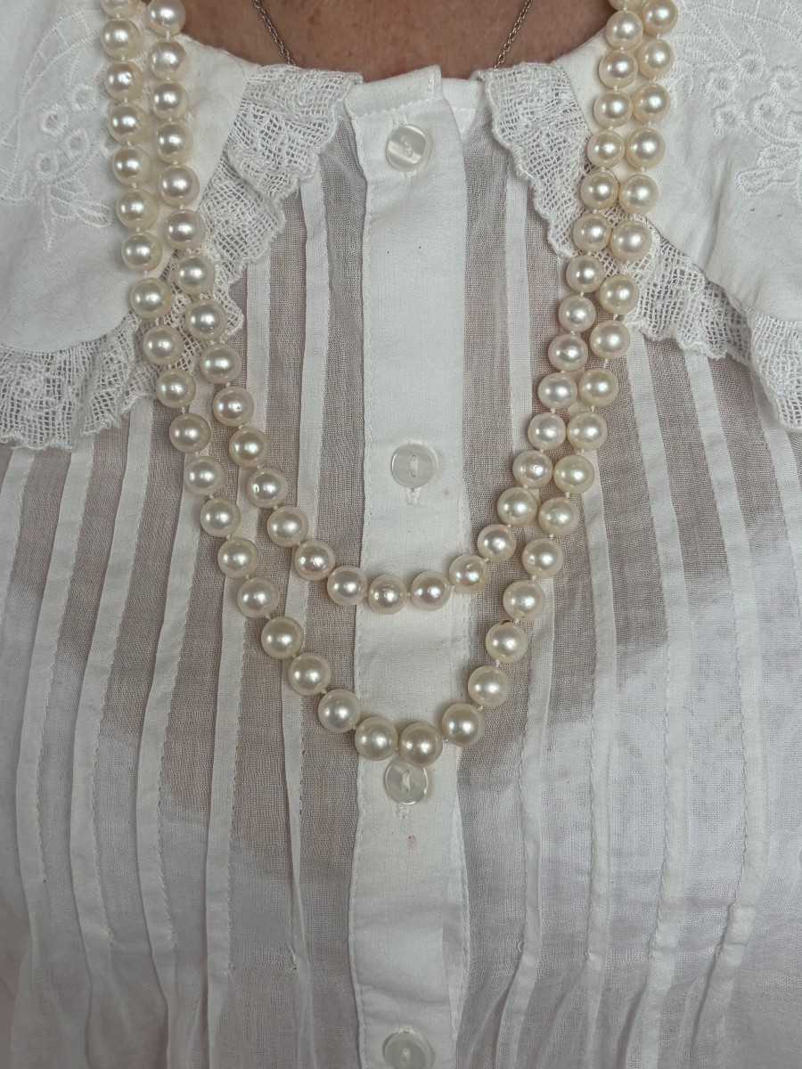 7463 - Très Long Sautoir Perles de Culture-photo-1