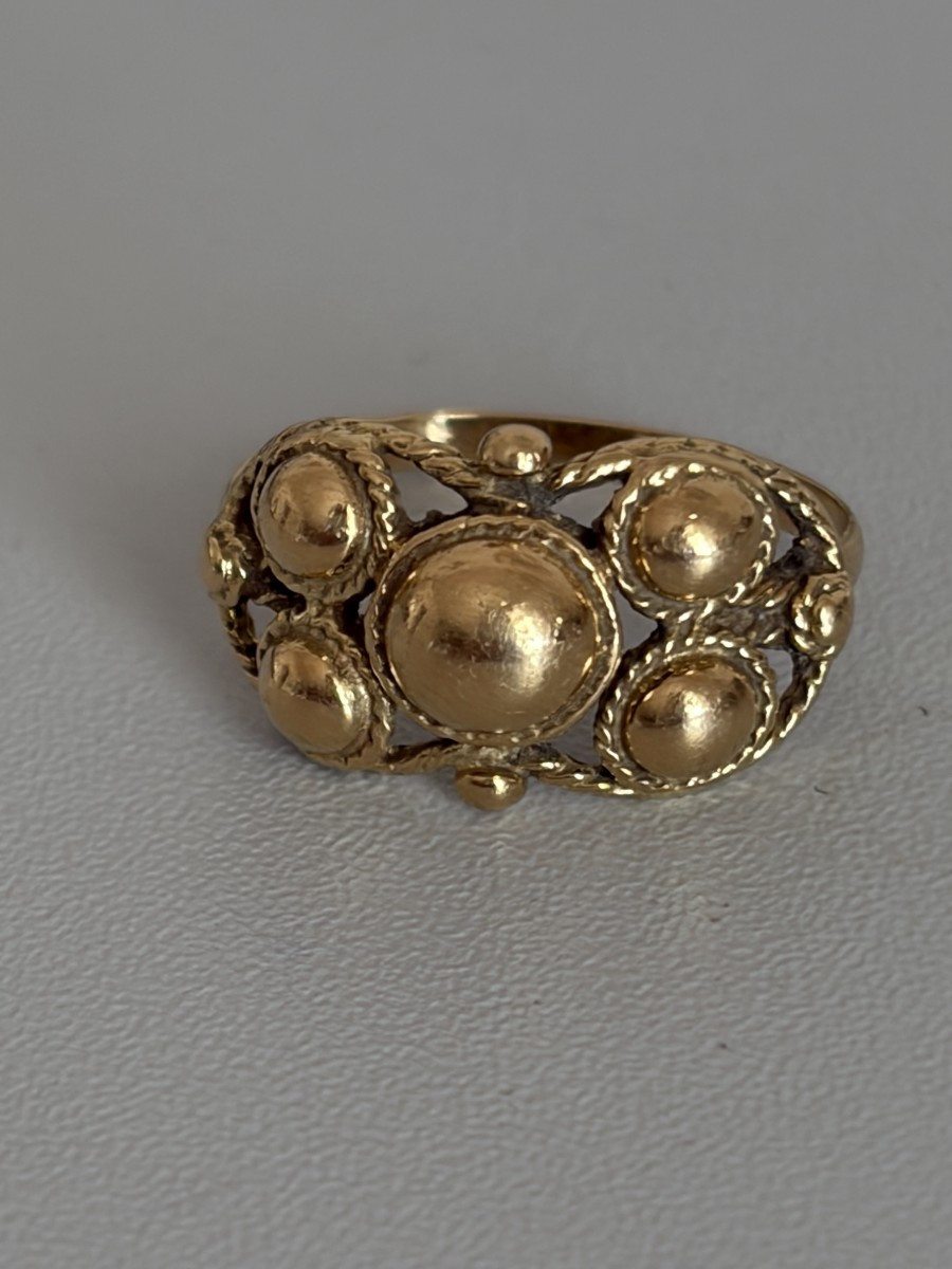 7506 - Bague Or Jaune