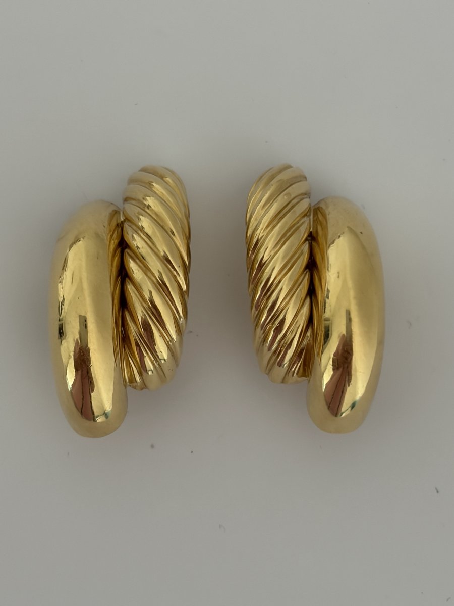 7810- Boucles d'Oreilles ALDEBERT Or Jaune