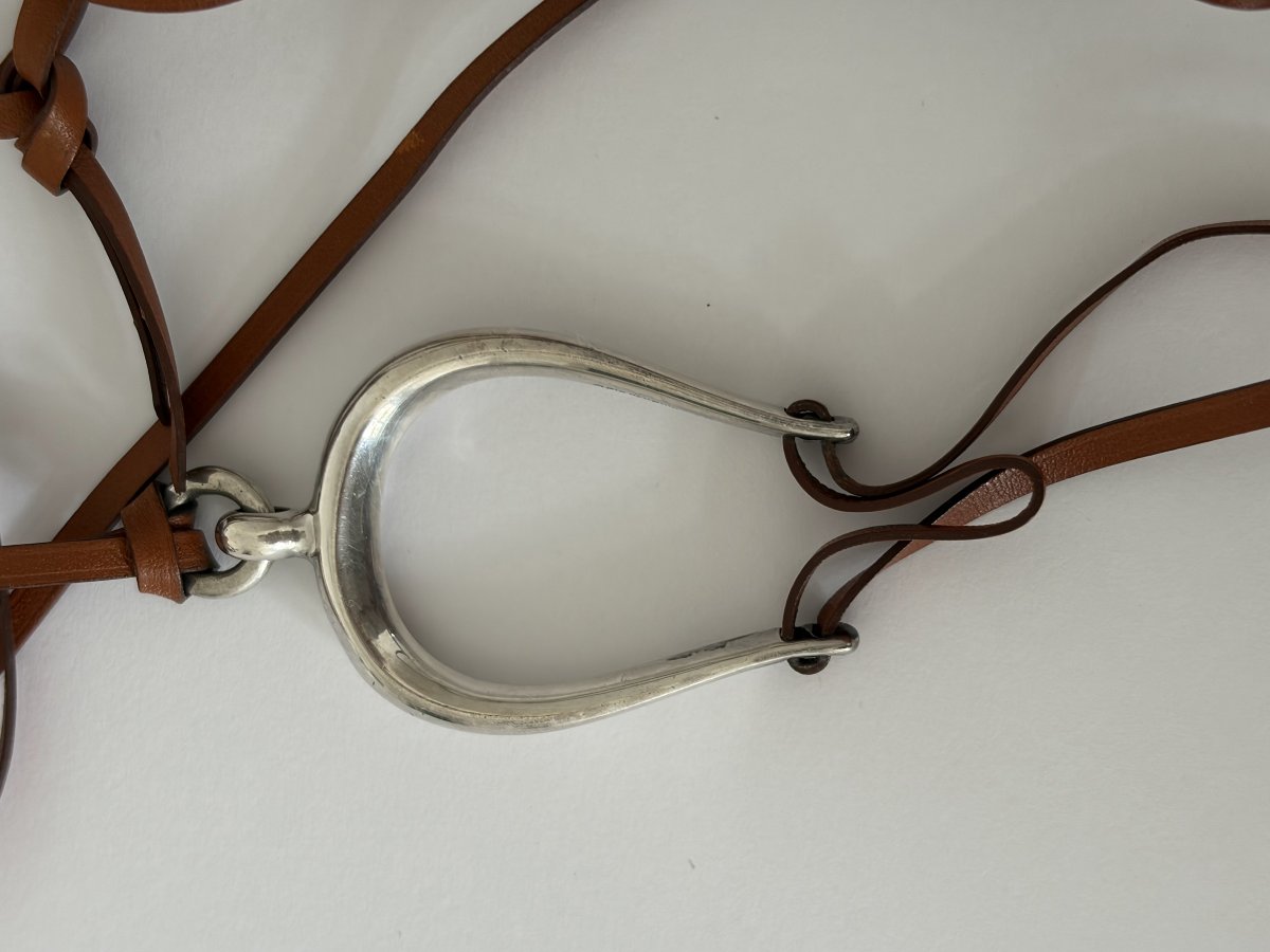 8077 - Hermès Etrier Pendant In A Hermès Box