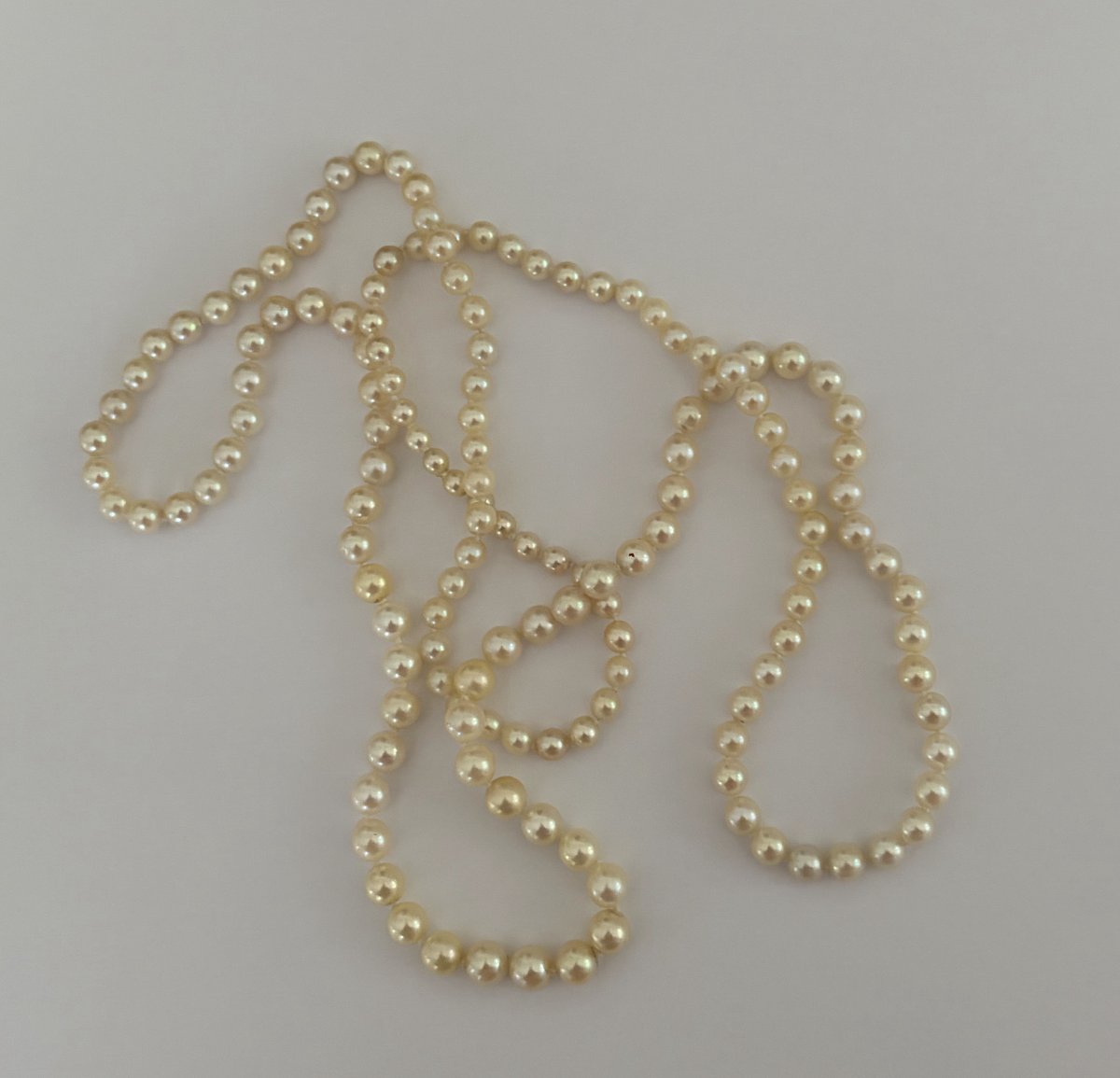 2293- Collier Sautoir de Perles de Culture Akoya-photo-4