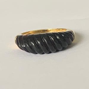 3445 – Mellerio Yellow Gold Tortoiseshell Ring