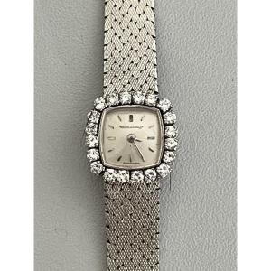 4289 – Jaeger Lecoultre White Gold Diamonds Watch
