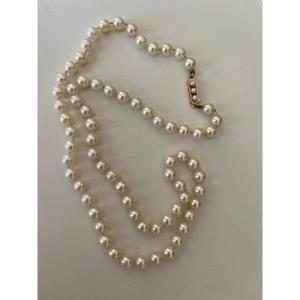 5482- Cultured Pearl Choker Necklace