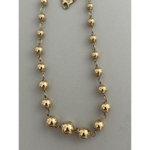 7317- Collier Marseillais Or Jaune 15 g