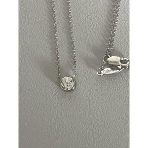 7429 - 0.60 Ct White Gold Diamond Necklace