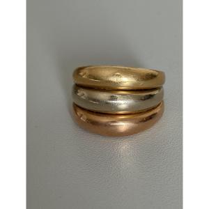 7618- Bague Bandeau 3 Ors