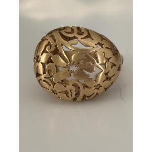 7840 - Pomellato Arabesque Ring In Yellow Gold