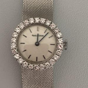 3101 – Jaeger Lecoultre White Gold Diamond Watch