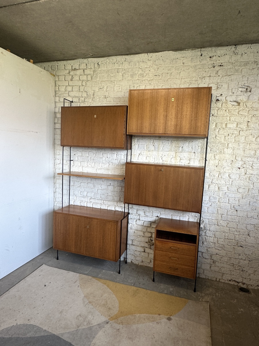 Vintage Wall Unit Omnia Ddr 1960