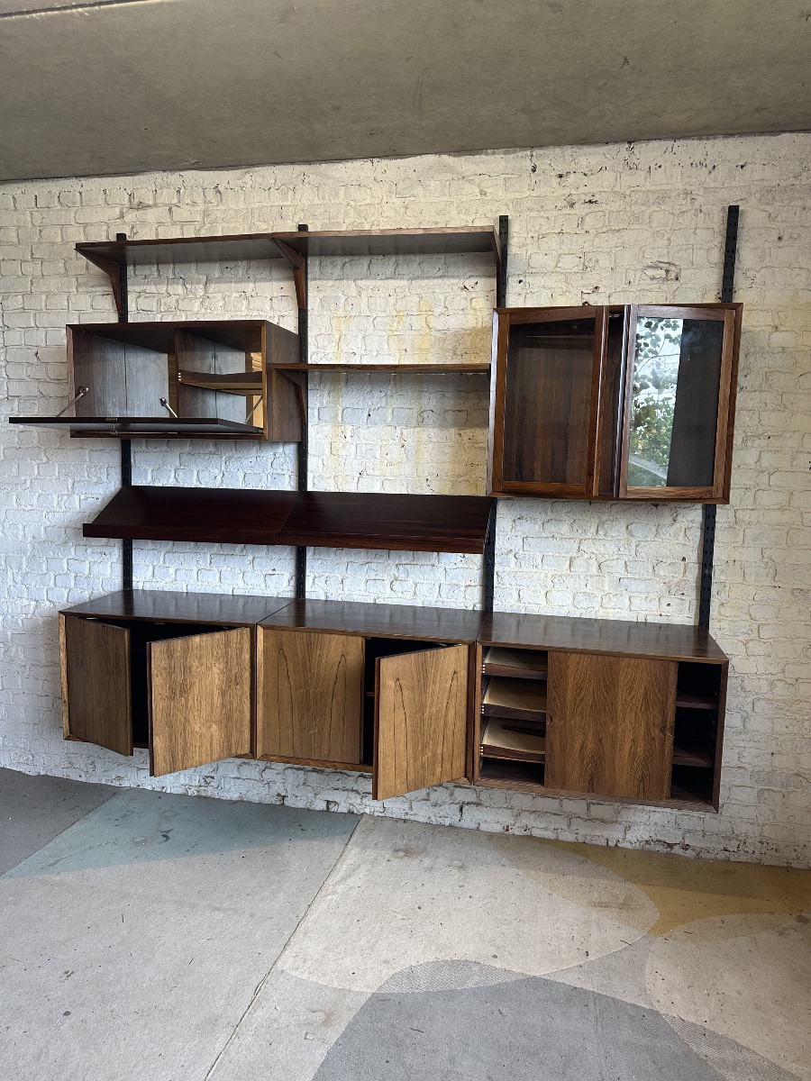 Cadovius Rosewood Wall Shelf 1960-photo-2
