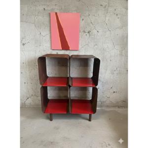Vintage Brutalism Cabinet, 1970s