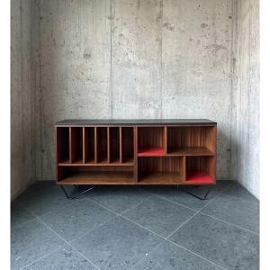 Vintage Vinyl Record Cabinet, 1960s