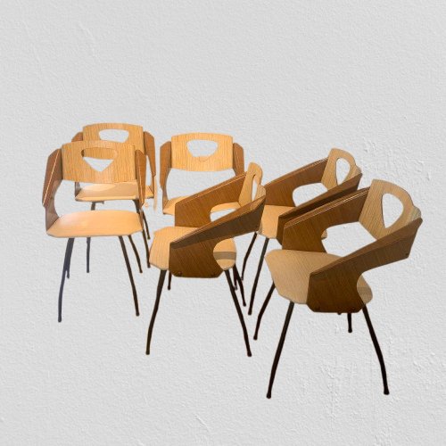 Carlo Ratti Dining Room Chairs For Legni Curvati-photo-1