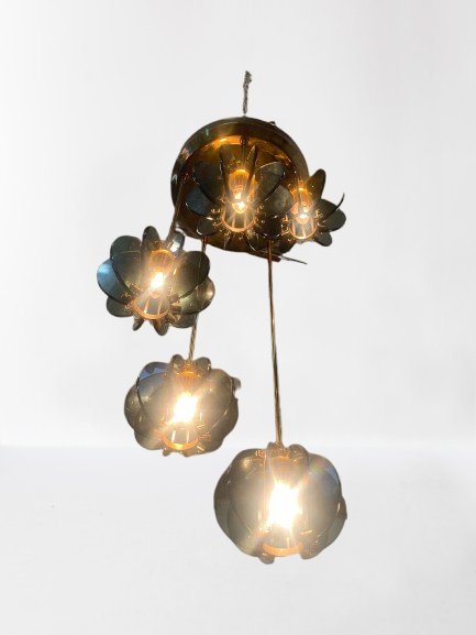Lustre De Gino Paroldo Pour Fontana Arte -photo-3